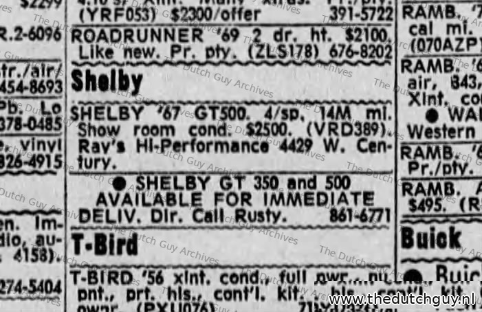 Classified, 12 November 1970, VRD389